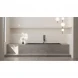 Ванна из литьевого мрамора Salini S-Sense Cascata 104213GF 180x80 см, покраска по RAL глянец полностью