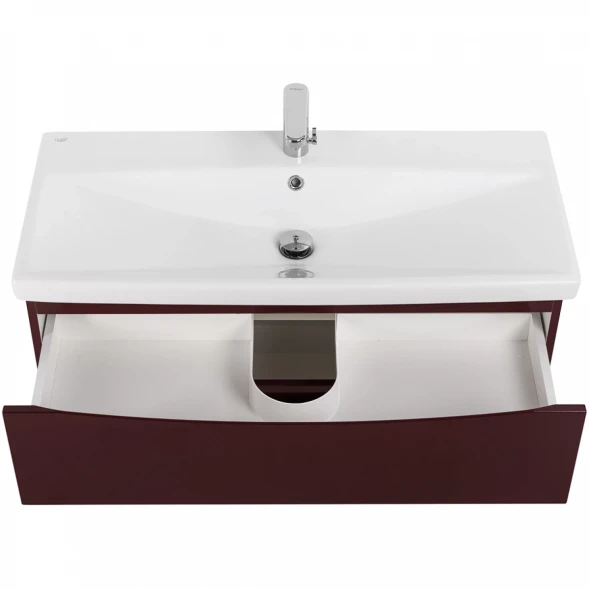 Тумба Bordo Lucido 76,2 см BelBagno Marino MARINO-CER-800-2C-SO-BRDL-P