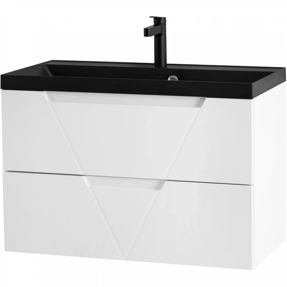 Тумба Bianco Opaco 89,6 см BelBagno Vittoria VITTORIA-900-2C-SO-BO-P