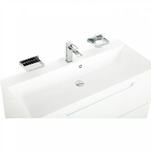 Тумба Bianco Opaco 89,6 см BelBagno Vittoria VITTORIA-900-2C-SO-BO-P