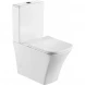 Чаша напольного безободкового унитаза BelBagno Marmi BB052CPR