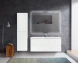 Тумба Bianco Opaco 117 см Cezares Duet DUET-1200-2C-SO-BO