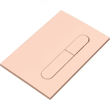 Кнопка смыва Allen Brau Project Color 9.2PR01.SM для инсталляции, розовый матовый