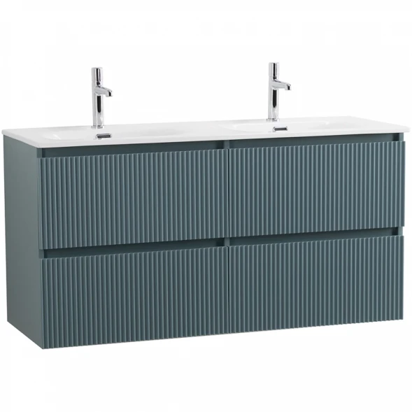 Тумба под раковину BelBagno Uno UNO-1200-4C-SO-AO 120 см, подвесная, голубой матовый