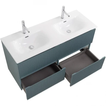 Тумба под раковину BelBagno Uno UNO-1200-4C-SO-AO 120 см, подвесная, голубой матовый
