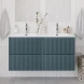 Тумба под раковину BelBagno Uno UNO-1200-4C-SO-AO 120 см, подвесная, голубой матовый