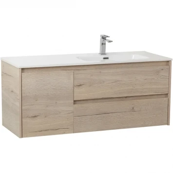 Тумба под раковину BelBagno Kraft KRAFT-1000-2C-1A-SO-RGB-R 100 см R, подвесная, Rovere Galifax Bianco