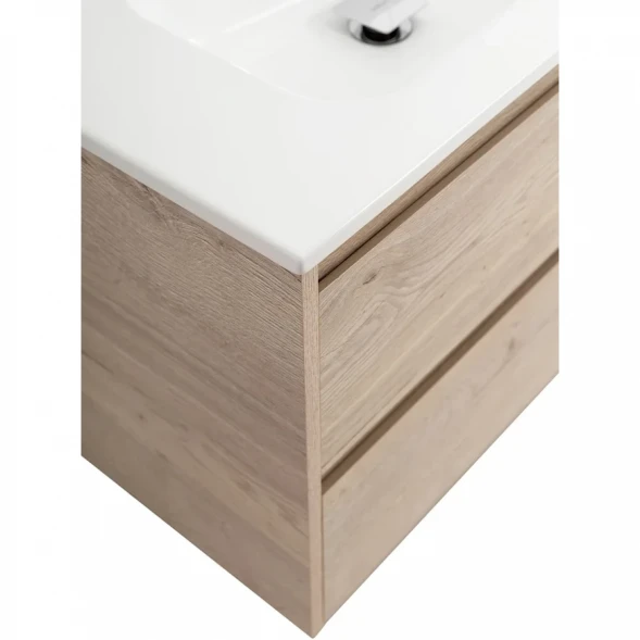Тумба под раковину BelBagno Kraft KRAFT-1000-2C-1A-SO-RGB-R 100 см R, подвесная, Rovere Galifax Bianco