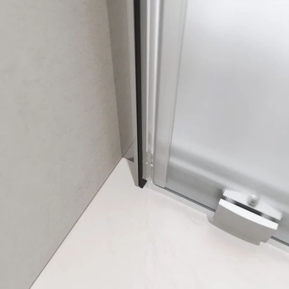 Душевая дверь BelBagno Luce LUCE-BF-1-120-P-Cr 120 см, профиль хром, стекло текстурное