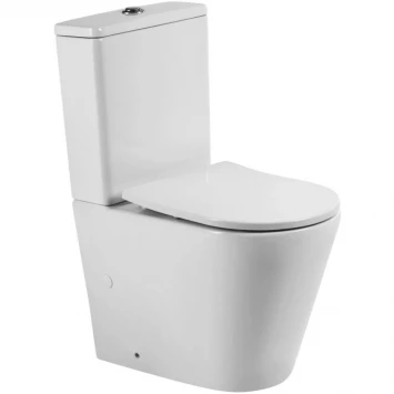 Чаша напольного безободкового унитаза BelBagno Flay-R BB2149CP-TOR