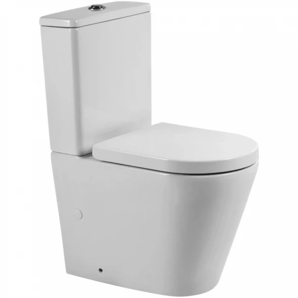 Чаша напольного безободкового унитаза BelBagno Flay-R BB2149CP-TOR
