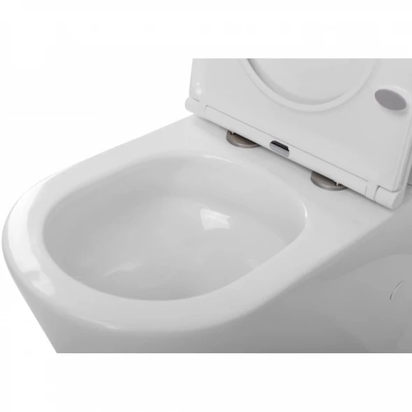 Чаша напольного безободкового унитаза BelBagno Flay-R BB2149CP-TOR