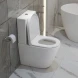 Чаша напольного безободкового унитаза BelBagno Flay-R BB2149CP-TOR