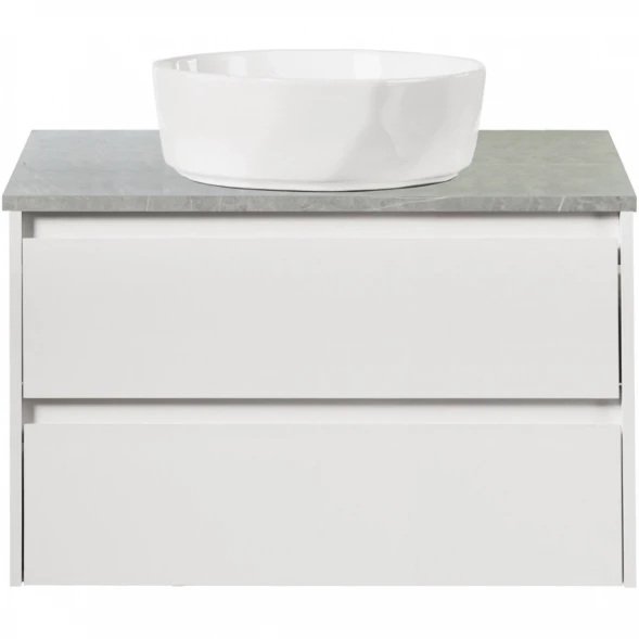 Столешница 80 см Marmo Grigio Lucido Belbagno KEP-80-MGL-W0