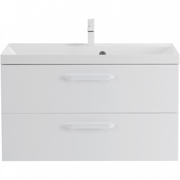 Тумба под раковину BelBagno Aurora AURORA-800-2C-SO-BL 79,6 см, подвесная, Bianco Lucido