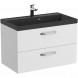 Тумба под раковину BelBagno Aurora AURORA-800-2C-SO-BL 79,6 см, подвесная, Bianco Lucido
