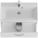 Тумба под раковину BelBagno Aurora AURORA-800-2C-SO-BL 79,6 см, подвесная, Bianco Lucido
