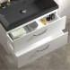 Тумба под раковину BelBagno Aurora AURORA-800-2C-SO-BL 79,6 см, подвесная, Bianco Lucido