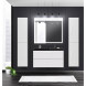 Тумба под раковину BelBagno Aurora AURORA-800-2C-SO-BL 79,6 см, подвесная, Bianco Lucido