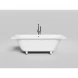 Ванна из литьевого мрамора Salini S-Sense Ornella Axis 103411G 180x80 см, белый глянец