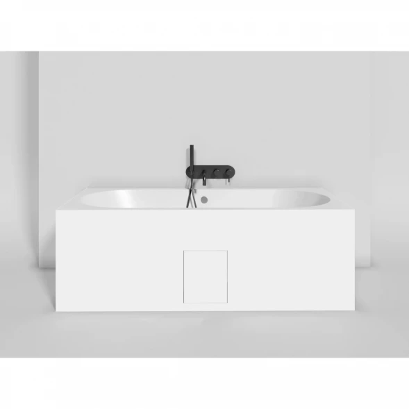 Ванна из литьевого мрамора Salini S-Sense Ornella Axis 103411G 180x80 см, белый глянец