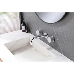 Смеситель для раковины Abber Wasser Kreis AF81122 встраиваемый, хром