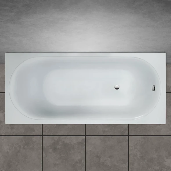 Ванна из литьевого мрамора Marmo Bagno Патриция MB-PA170-80 170x80 см, белый