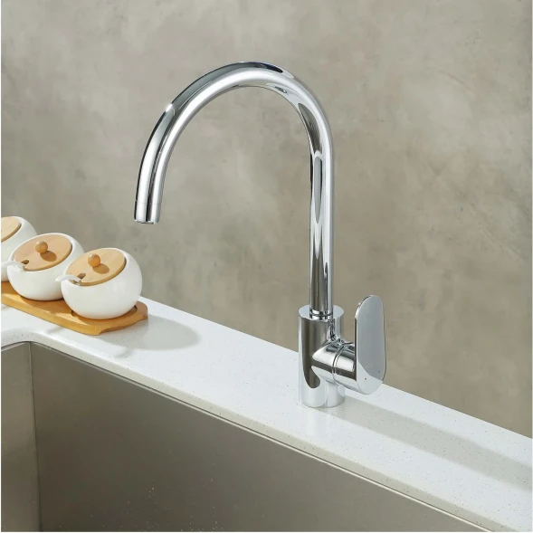 Смеситель для кухни Aquatek Ника AQ1882CR хром