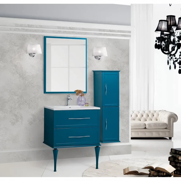 Тумба под раковину Cezares Tiffany 54950 103,2 см, подвесная, Blu Petrolio