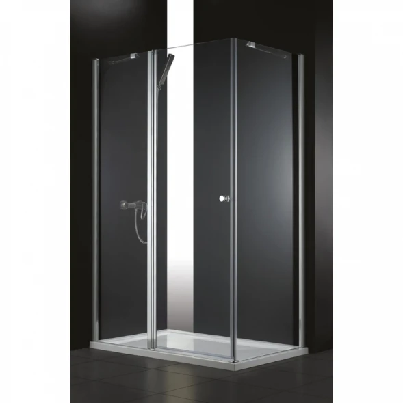 Душевой уголок Cezares Elena 120x80 см прозрачное стекло ELENA-W-AH-1-120/80-C-Cr