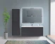 Тумба Grafito 117 см Cezares Duet DUET-1200-2C-SO-GR-P