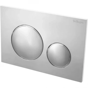 Кнопка смыва BelBagno BB-03C-CRM для инсталляции, хром