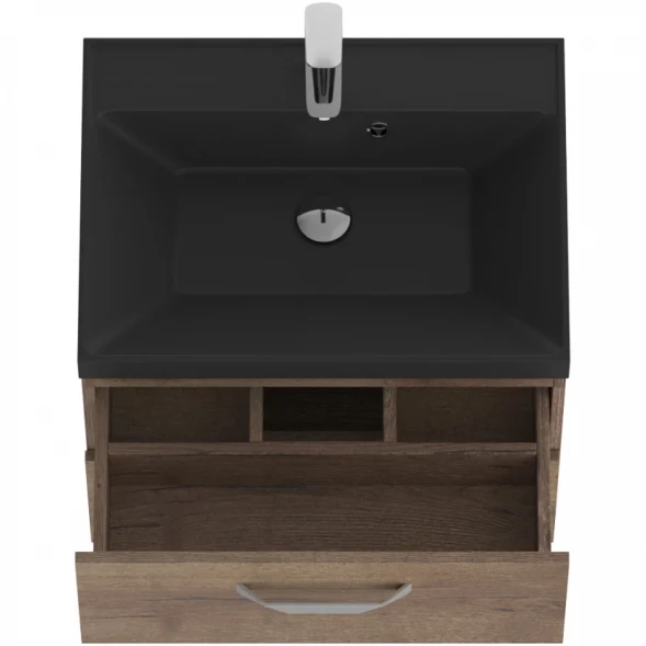 Тумба под раковину BelBagno Aurora AURORA-600-2C-SO-RT 59,6 см, подвесная, Rovere Tabacco