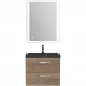 Тумба под раковину BelBagno Aurora AURORA-600-2C-SO-RT 59,6 см, подвесная, Rovere Tabacco