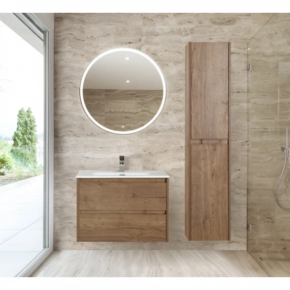 Пенал BelBagno Kraft KRAFT-1600-2A-SC-RT-R подвесной R, Rovere Tabacco