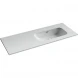 Раковина Ceramica Nova Element CN7006R 121x46,5 см R, накладная, белый