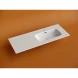 Раковина Ceramica Nova Element CN7006R 121x46,5 см R, накладная, белый