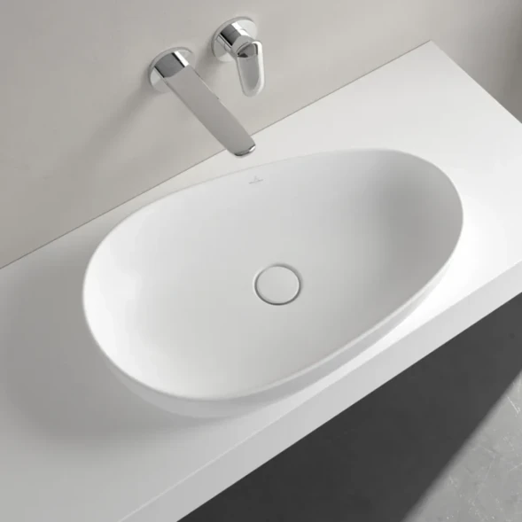 Раковина-чаша Villeroy &amp; Boch Antao 4A7465RW 65x40 см, накладная, Белый матовый
