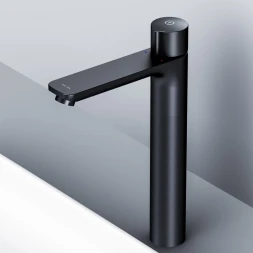 Смеситель для раковины Am.Pm X-Joy F85A92522 без донного клапана, черный матовый
