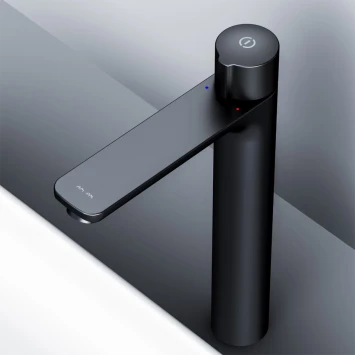 Смеситель для раковины Am.Pm X-Joy F85A92522 без донного клапана, черный матовый