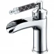 Смеситель для раковины Boheme Vogue Murano 221-MR-B хром/черный
