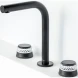 Смеситель для раковины Boheme Aura 152-B-A черный матовый