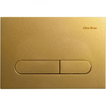 Кнопка смыва Allen Brau Project Color 9.2PR01.GD для инсталляции, золотой матовый