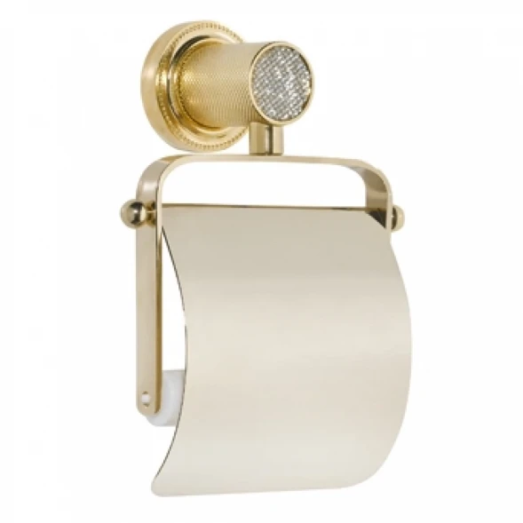 Держатель туалетной бумаги Boheme Royal Cristal 10921-G