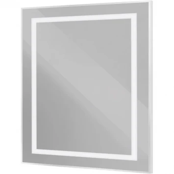 Зеркало BelBagno Kraft SPC-KRAFT-800-800-SENS-AL 80x80 см, с LED-подсветкой, сенсорным выключателем, алюминий