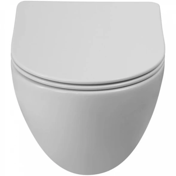 Унитаз подвесной BelBagno Amanda BB051CH-TOR-FC безободковый, торнадо, белый