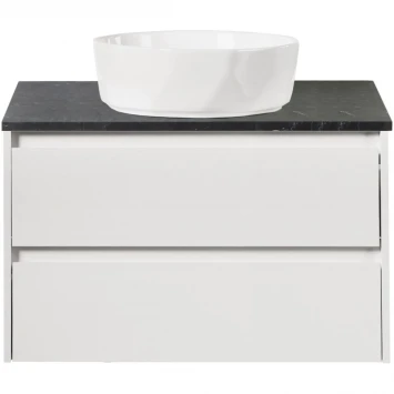 Столешница 100 см Marmo Nero Opaco Belbagno KEP-100-MNO-W0