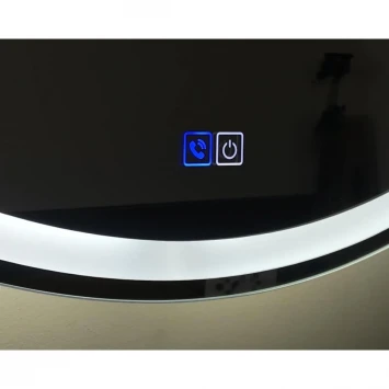 Зеркало 70x70 см BelBagno SPC-RNG-700-LED-TCH-PHONE