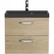 Тумба под раковину BelBagno Aurora AURORA-700-2C-SO-RNN 69,6 см, подвесная, Rovere Nebrasca Nature
