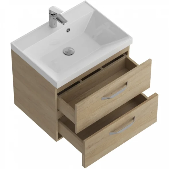 Тумба под раковину BelBagno Aurora AURORA-700-2C-SO-RNN 69,6 см, подвесная, Rovere Nebrasca Nature